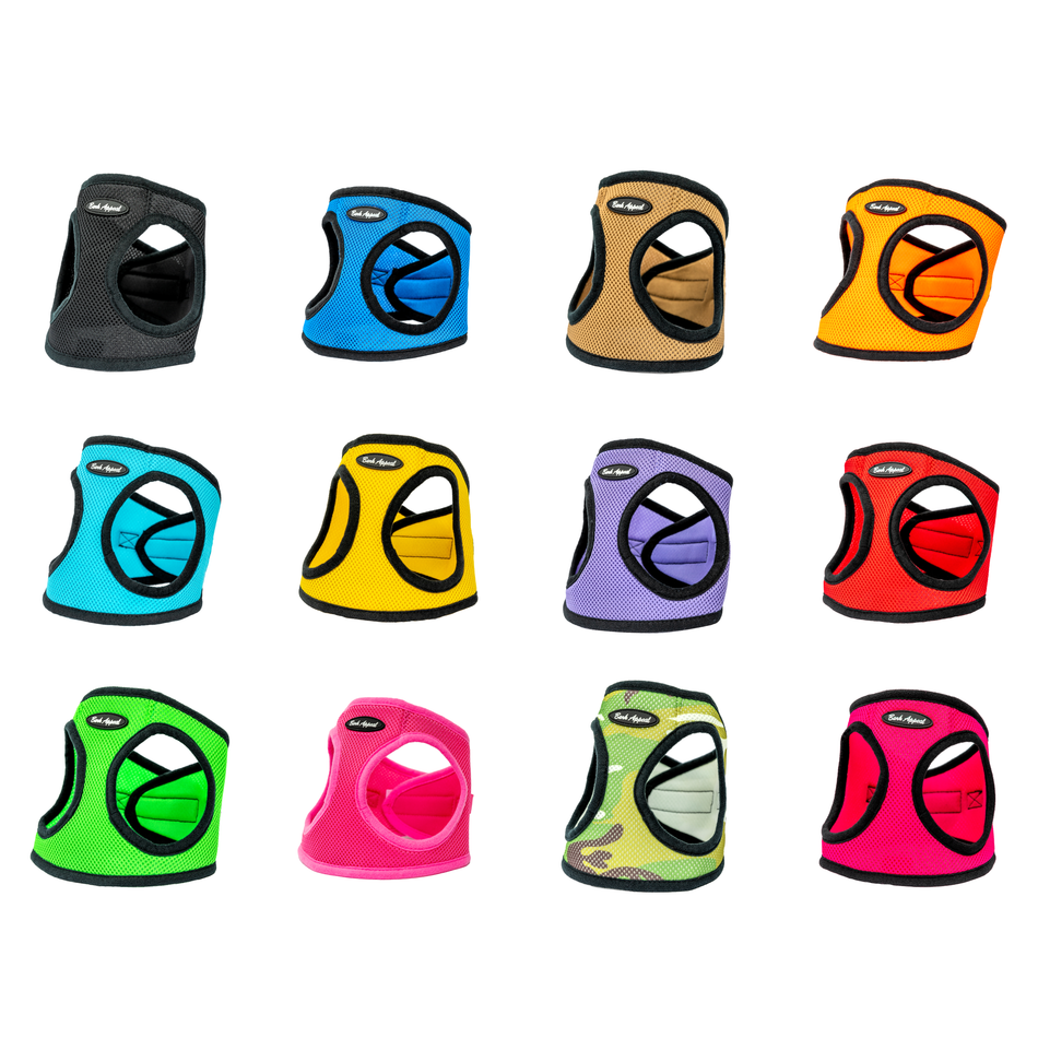 Solid Mesh Step-In Harness