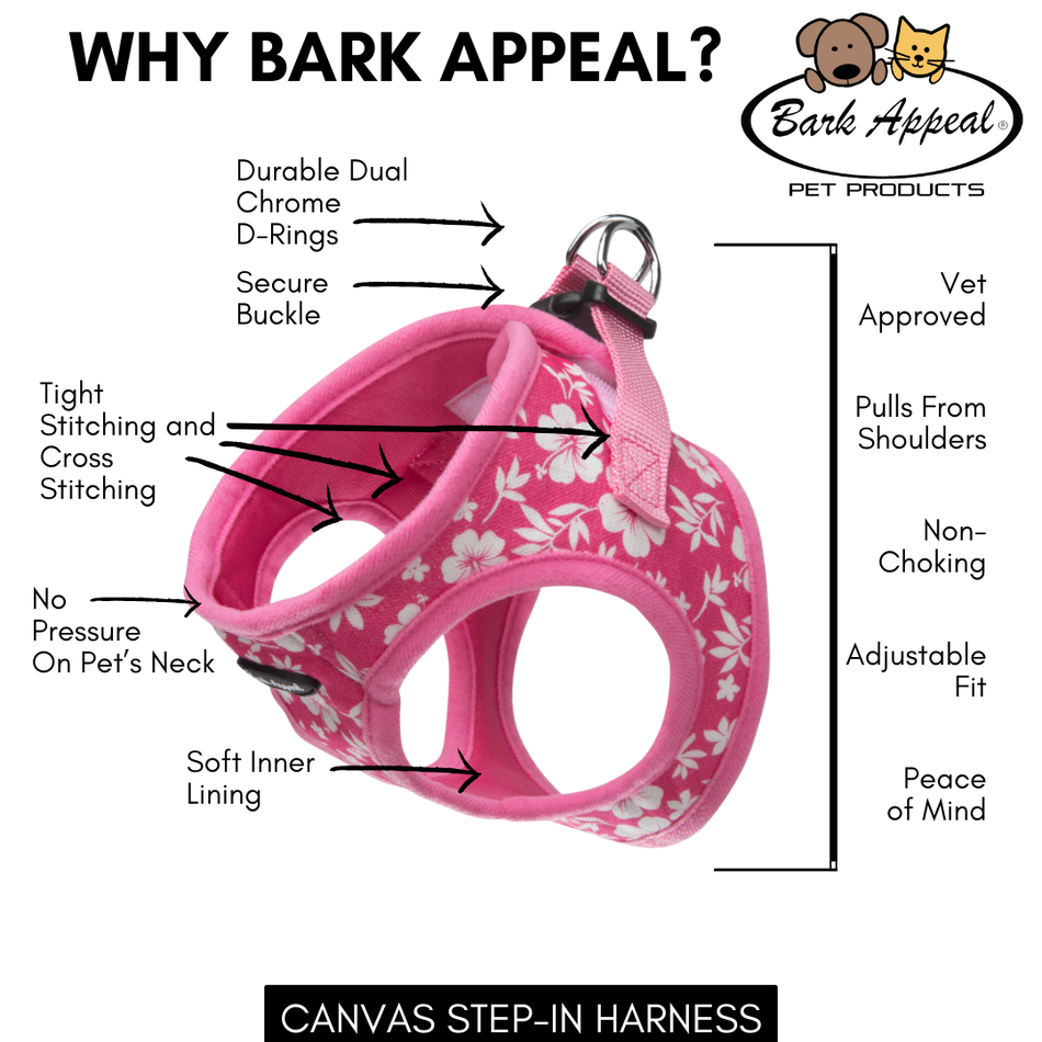 Canvas Step-In Harness