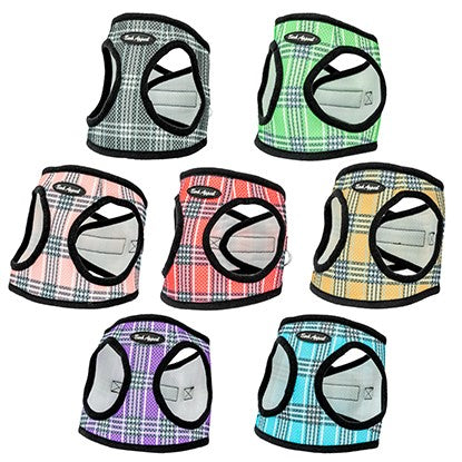 Mesh Step-In Harnesses (Plaid or Camo)