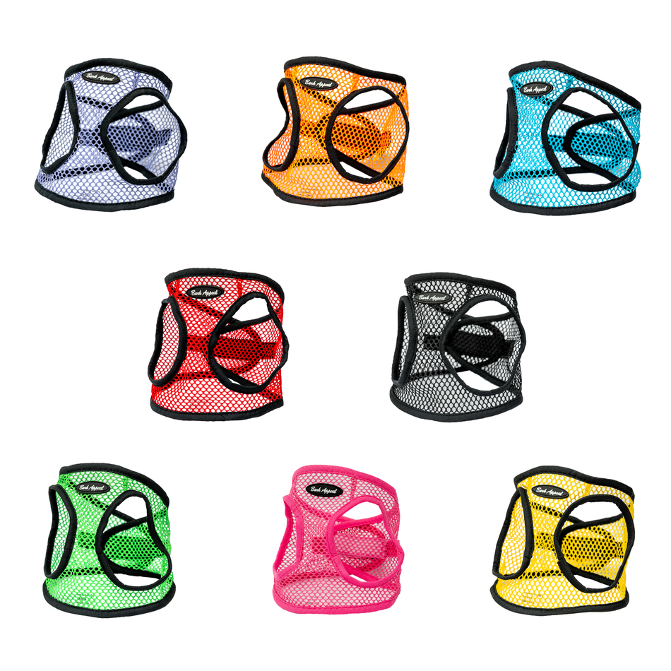 Netted Step-In Harnesses