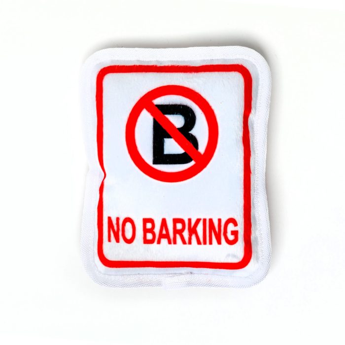 no barking plush dog toy pillow