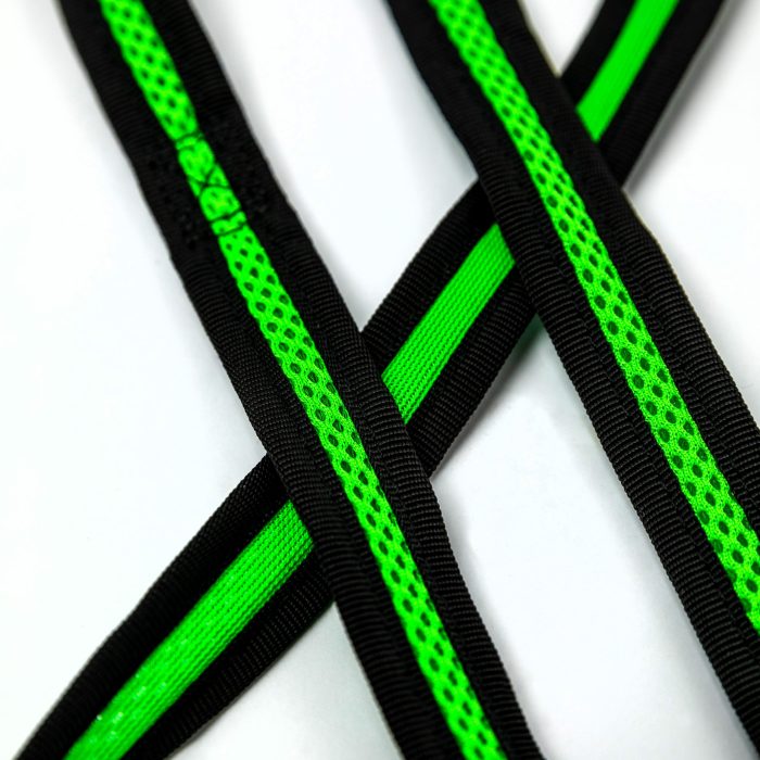neon green dog leash